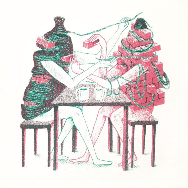 The Conversation - Screenprint (only 3 left) - Image 2