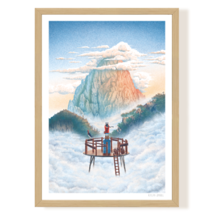 De Bergwachter - The Watch print